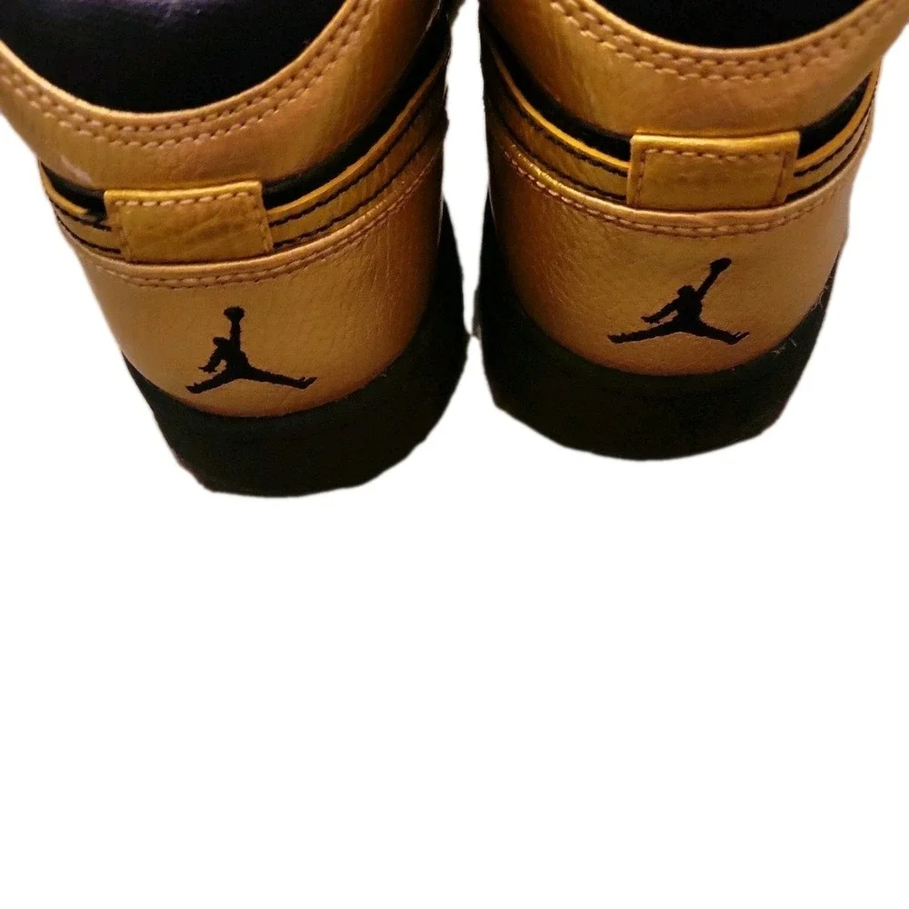 Size 6.5 - Air Jordan‎ 1 Retro OG High Black Gold vintage